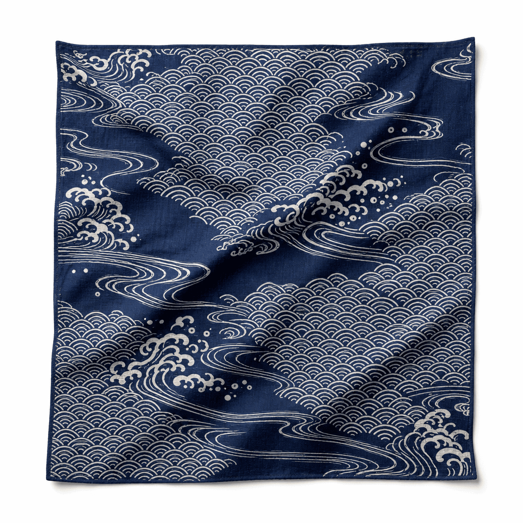 風呂敷 日本製 中サイズ (約50cm) 圖片 1