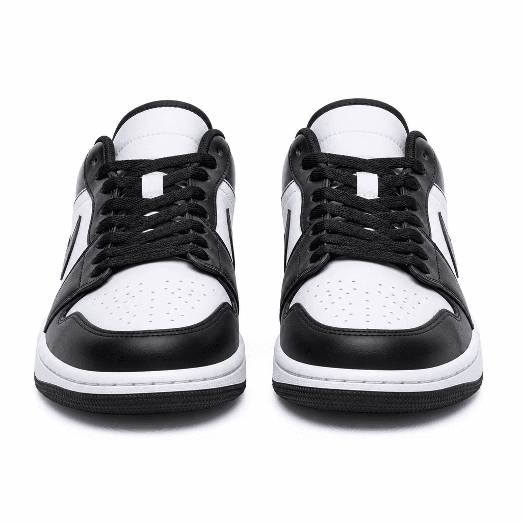Nike Dunk Low Retro「熊貓」白/黑 圖片 1