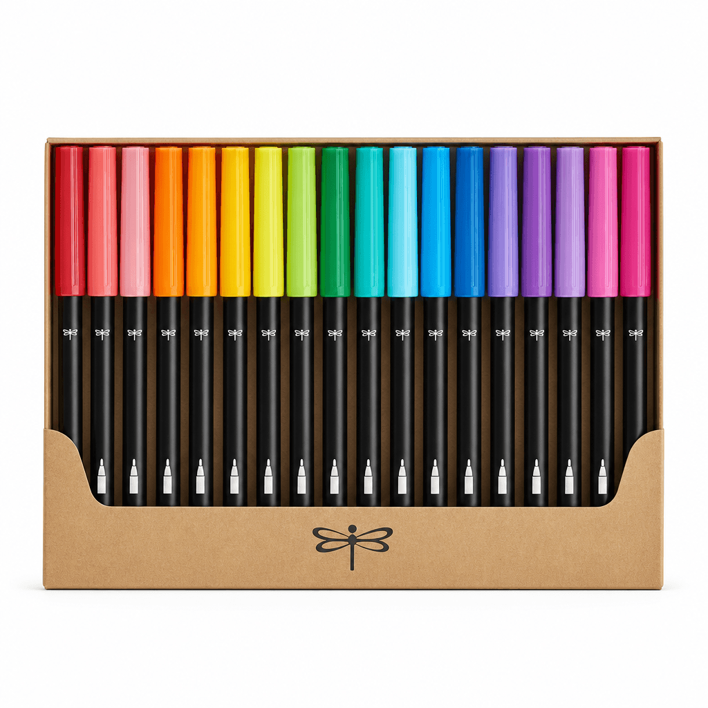 Tombow ABT デュアルブラッシュペン 18色セット 圖片 1
