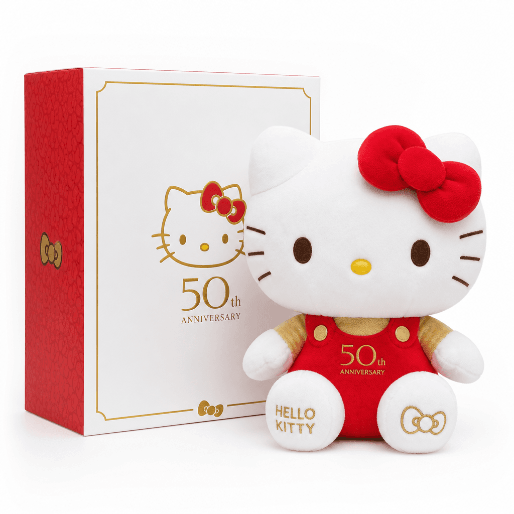 Hello Kitty 50週年紀念公仔 (Sanrio官方) 圖片 1