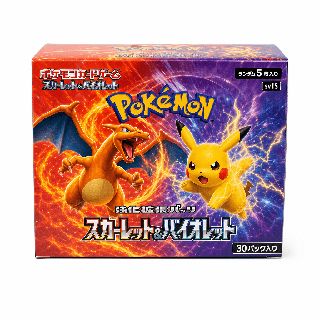 寶可夢 朱/紫 擴充包 補充盒 日版 (30包) 圖片 1